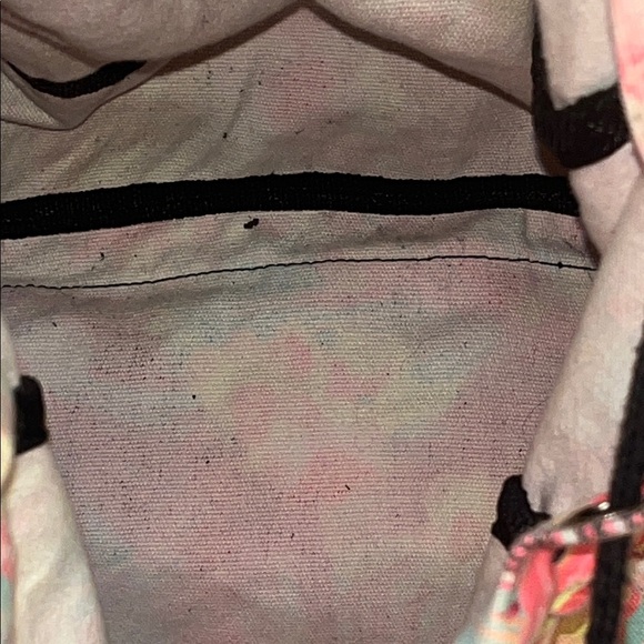 Victoria’s Secret PINK Galaxy Floral Multicolor campus Backpack - Picture 7 of 9